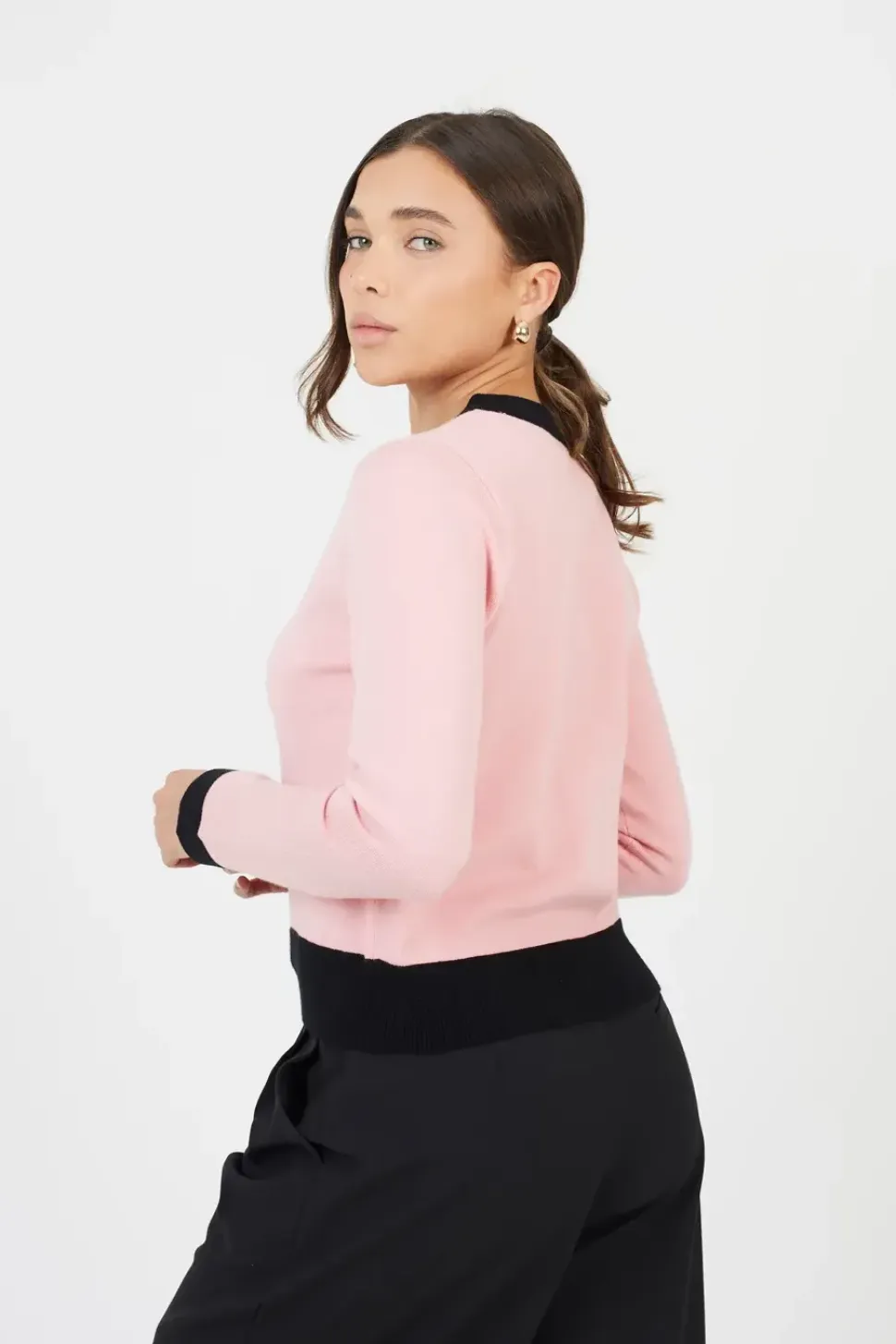 Classic Round Neck Cardigan