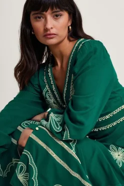 Clio Embroidered Dress