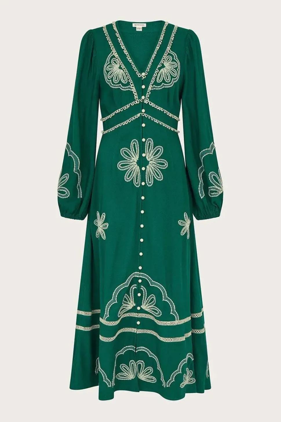 Clio Embroidered Dress