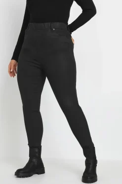 Coated Stretch Pull On GRACE Jeggings