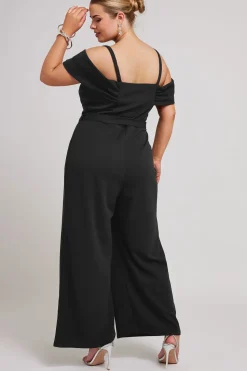 Cold Shoulder Jumpsuit