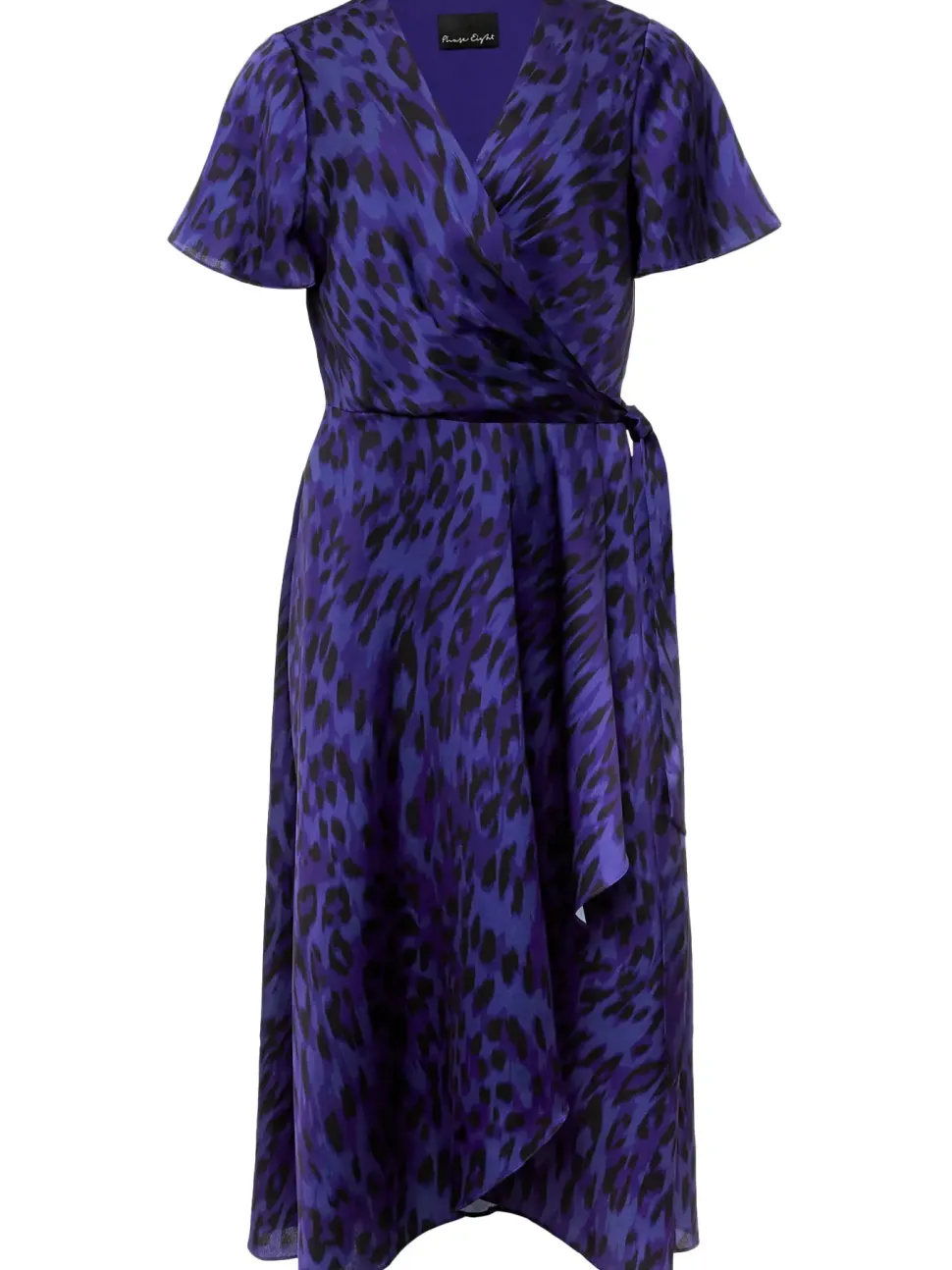 Colletta Print Wrap Dress-