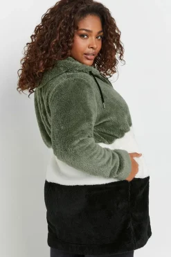 Colour Block Fleece Jacket