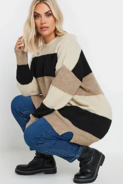 Colourblock Knitted Jumper