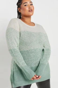 Colourblock Knitted Jumper