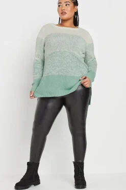 Colourblock Knitted Jumper