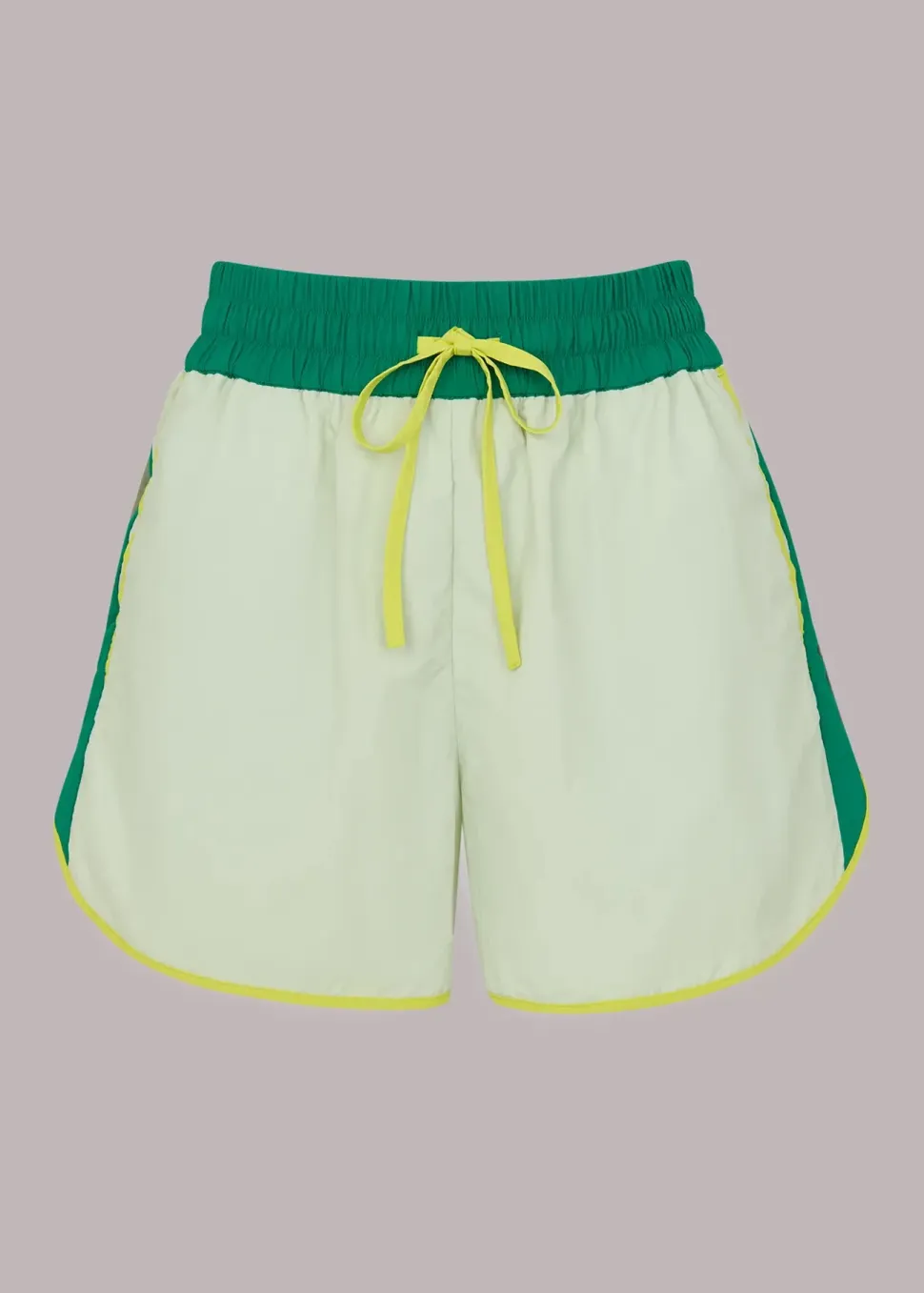 Colour Block Running Short-