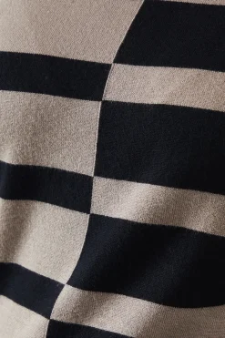 Colourblock Striped Jumper