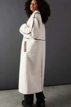 Contrast Bonded Coat