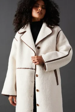 Contrast Bonded Coat