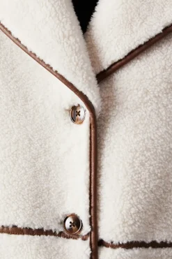 Contrast Bonded Coat