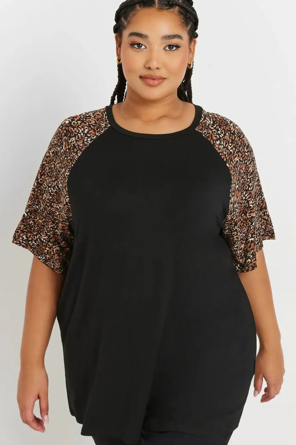 Contrast Sleeve T-Shirt