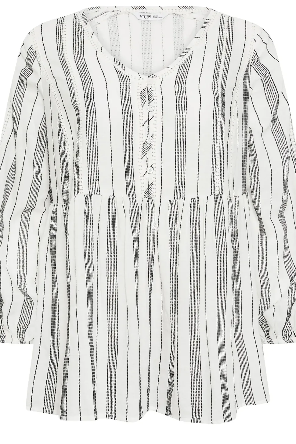 Contrast Stitch Blouse