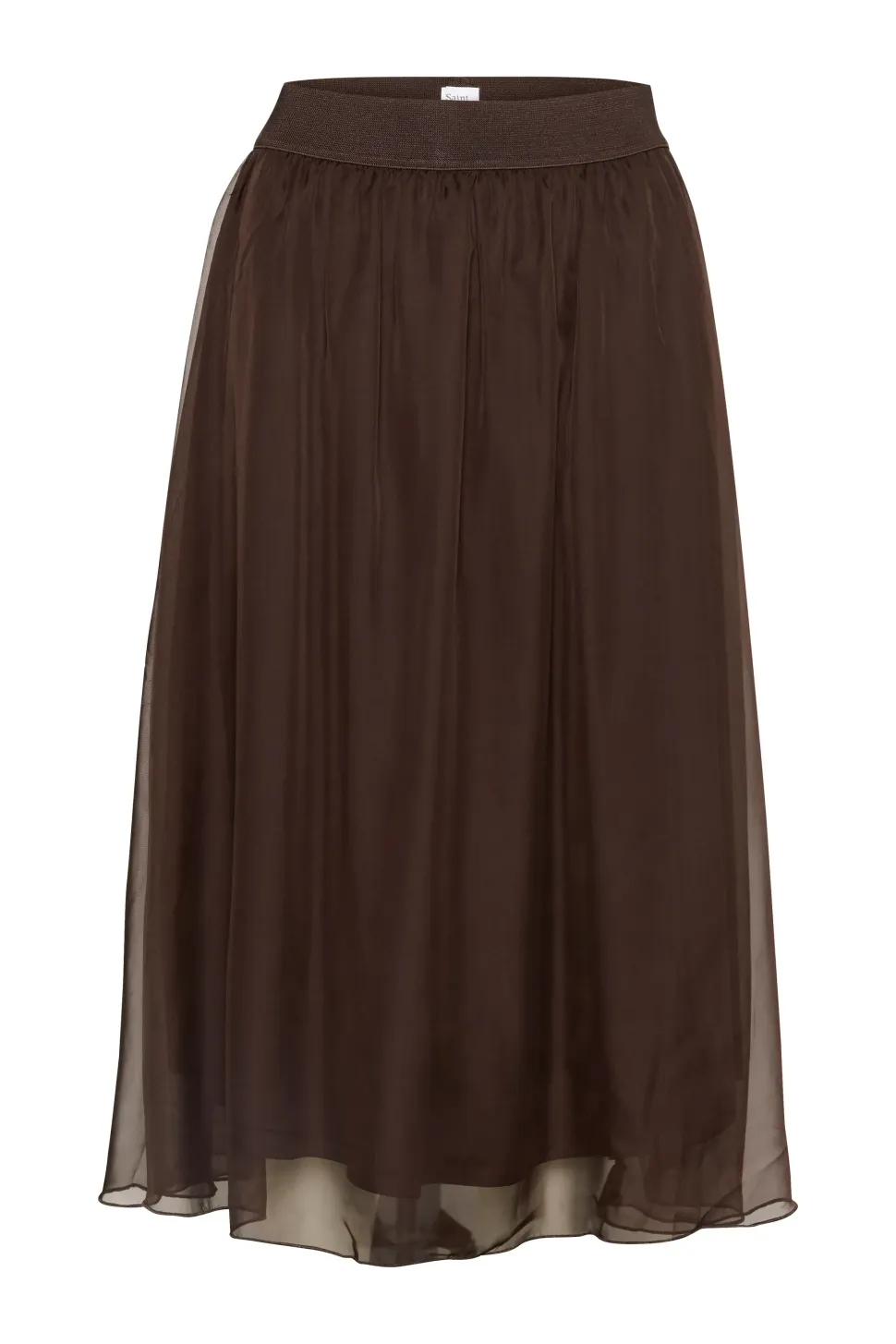 CoralSZ Chiffon Midi Length Lining Skirt-