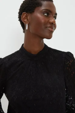 Corded Lace Shift Dress