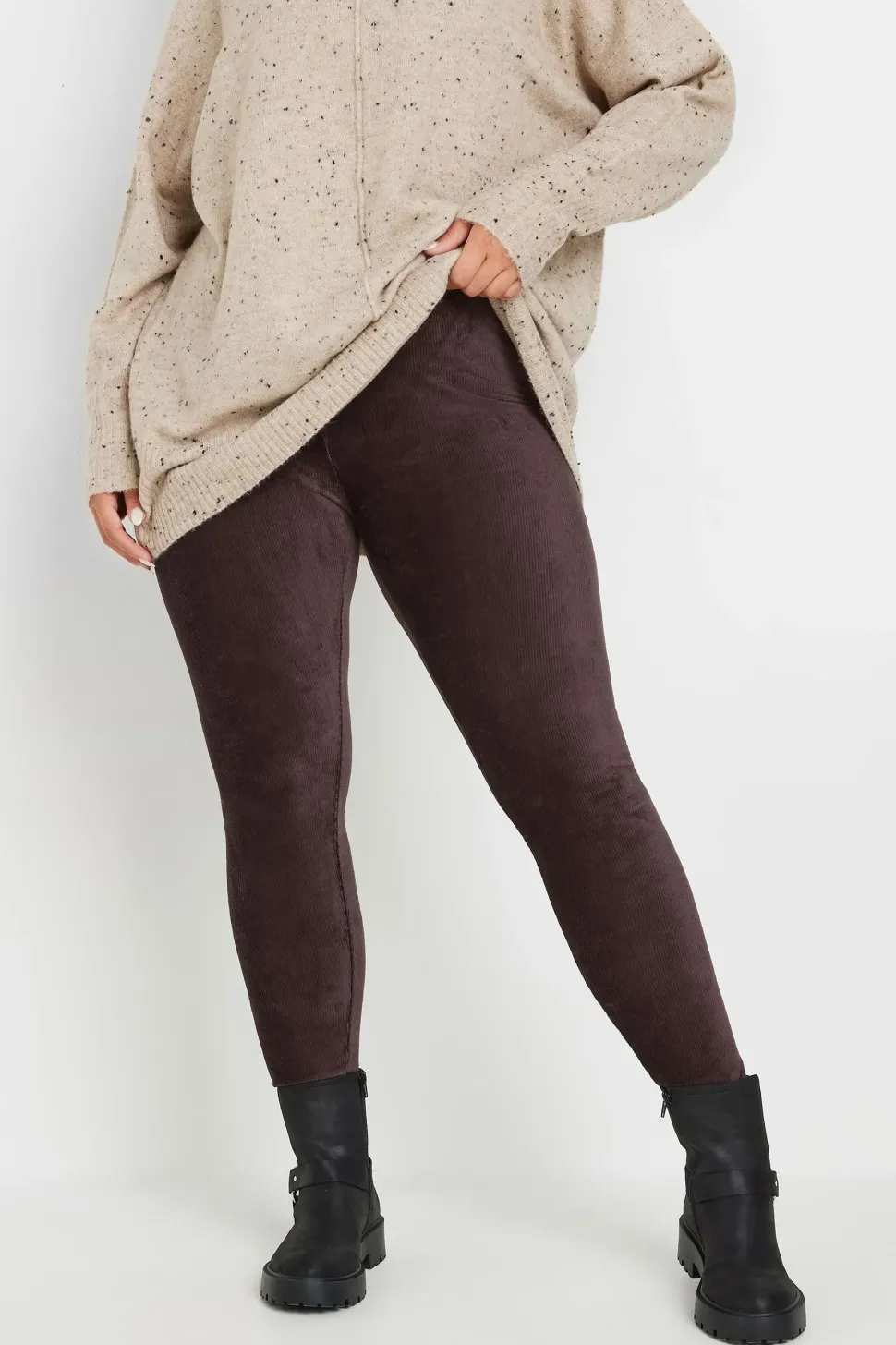 Corduroy Design Leggings
