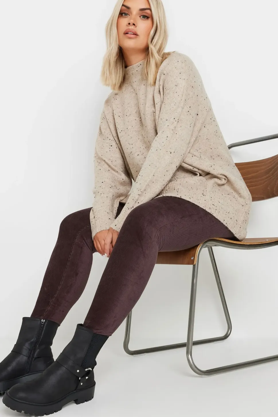 Corduroy Design Leggings