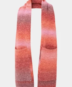Cosy Ombre Striped Pocket Scarf