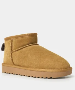 Cosy Suede Mini Ankle Boots