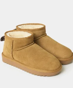 Cosy Suede Mini Ankle Boots