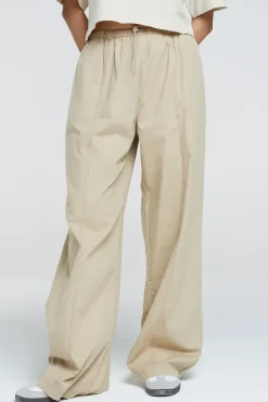 Cotton Adjustable Elasticated Waist Trousers