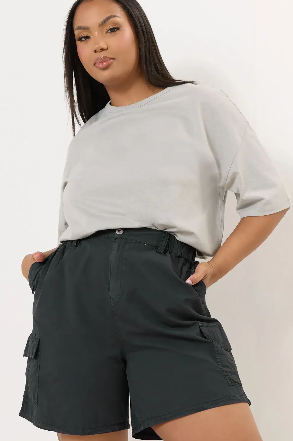 Cotton Cargo Shorts