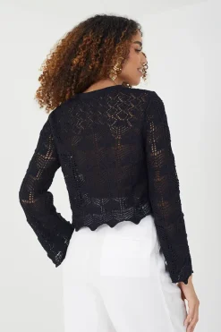 Cotton Pointelle Jumper