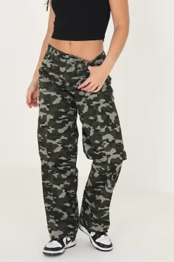 Cotton Stretch Utility Cargo Trousers