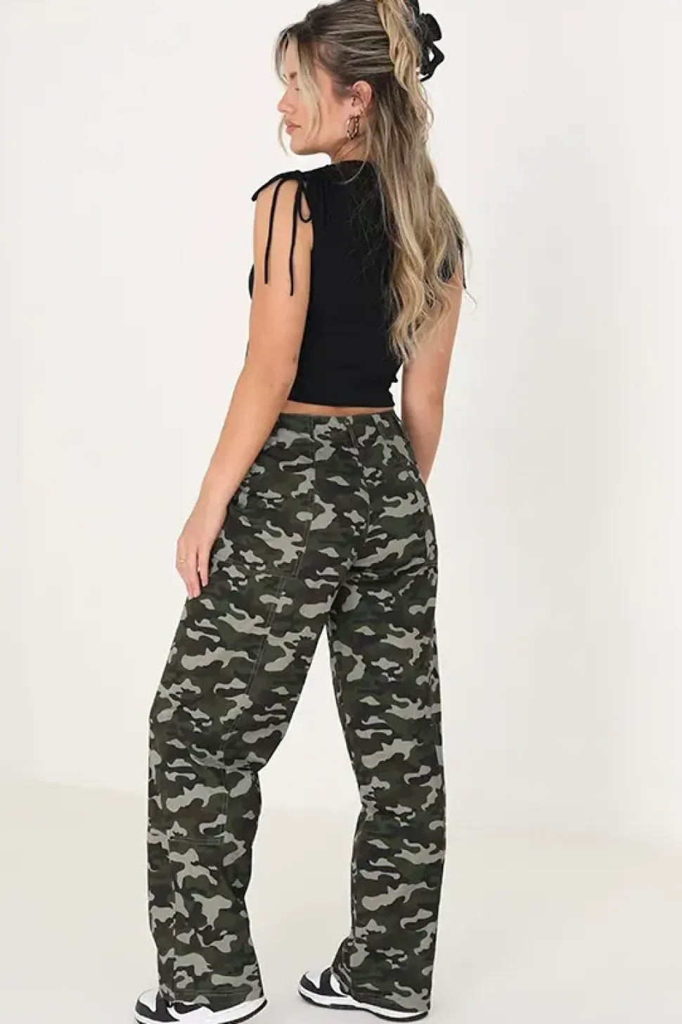 Cotton Stretch Utility Cargo Trousers