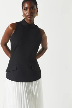 Crepe Pleat Skirt 2 in 1 Dress