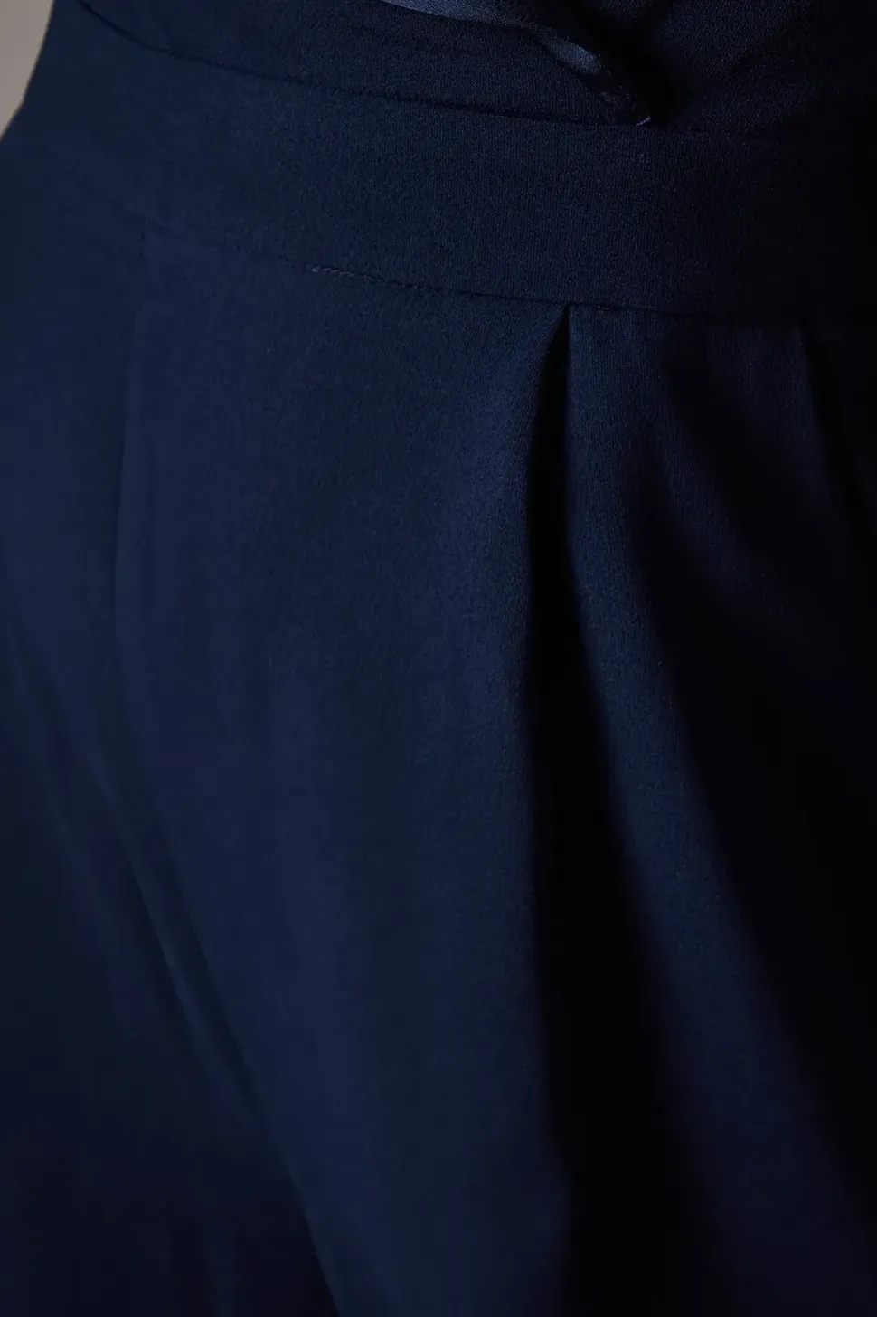 Crepe Wrap Jumpsuit