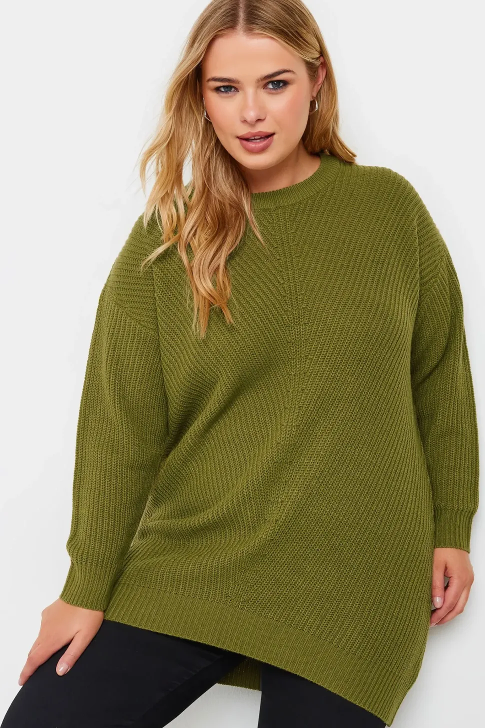 Crew Neck Knitted Jumper