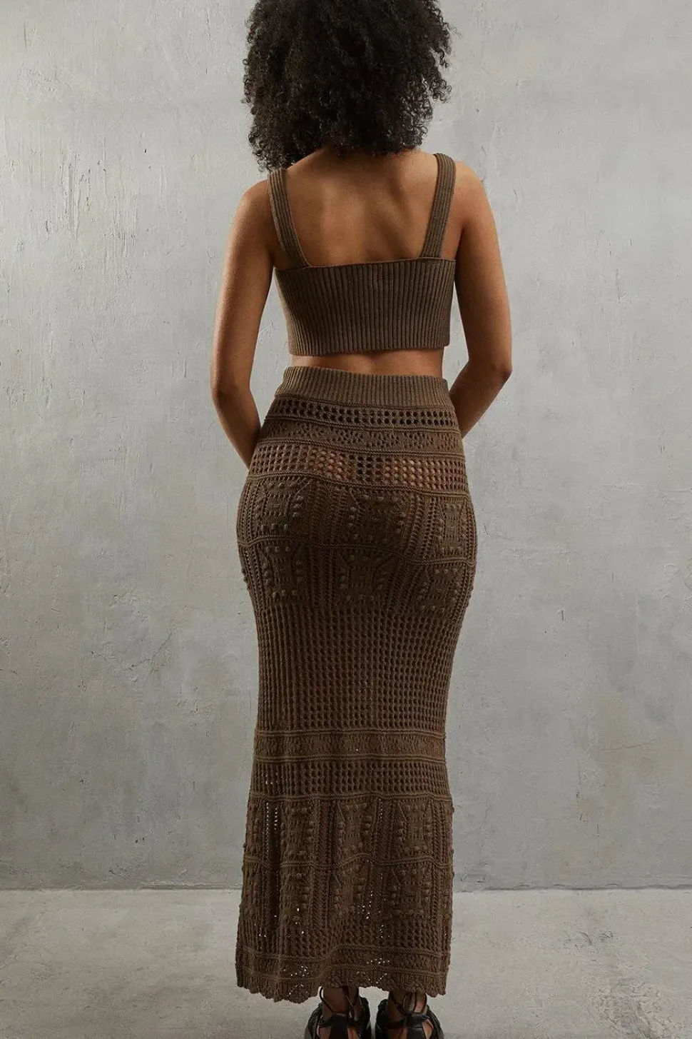 Crochet Midaxi Skirt