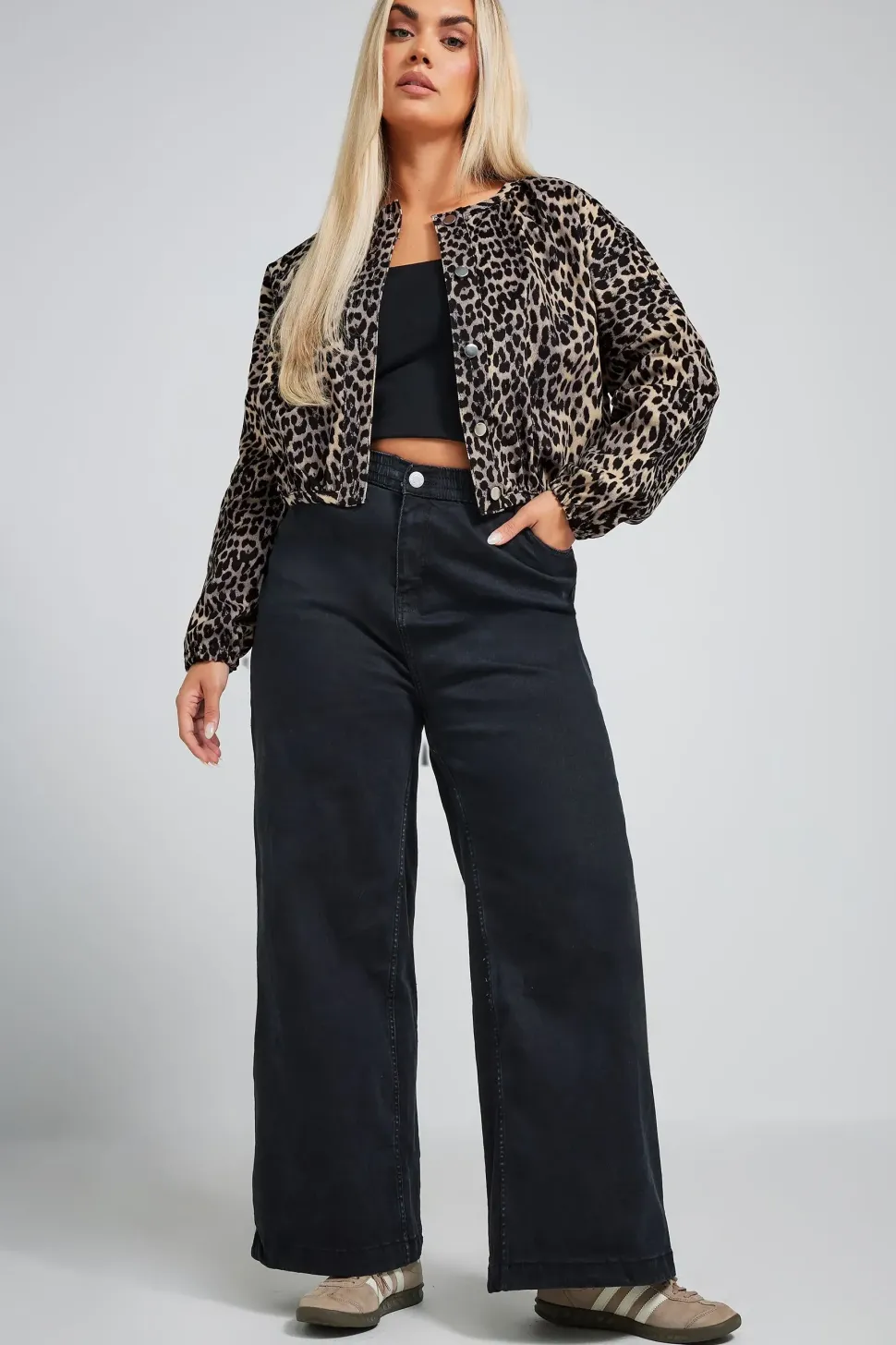 Cropped Denim Jacket