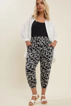 Cropped Harem Joggers