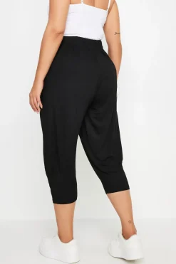 Cropped Harem Trousers