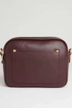 Crossbody Bag with Dark Leopard Strap