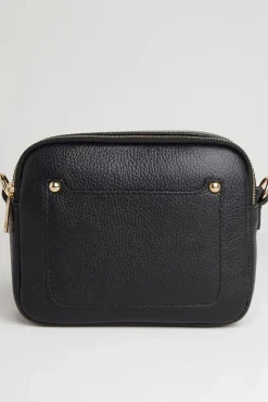 Crossbody Bag with Dark Leopard Strap