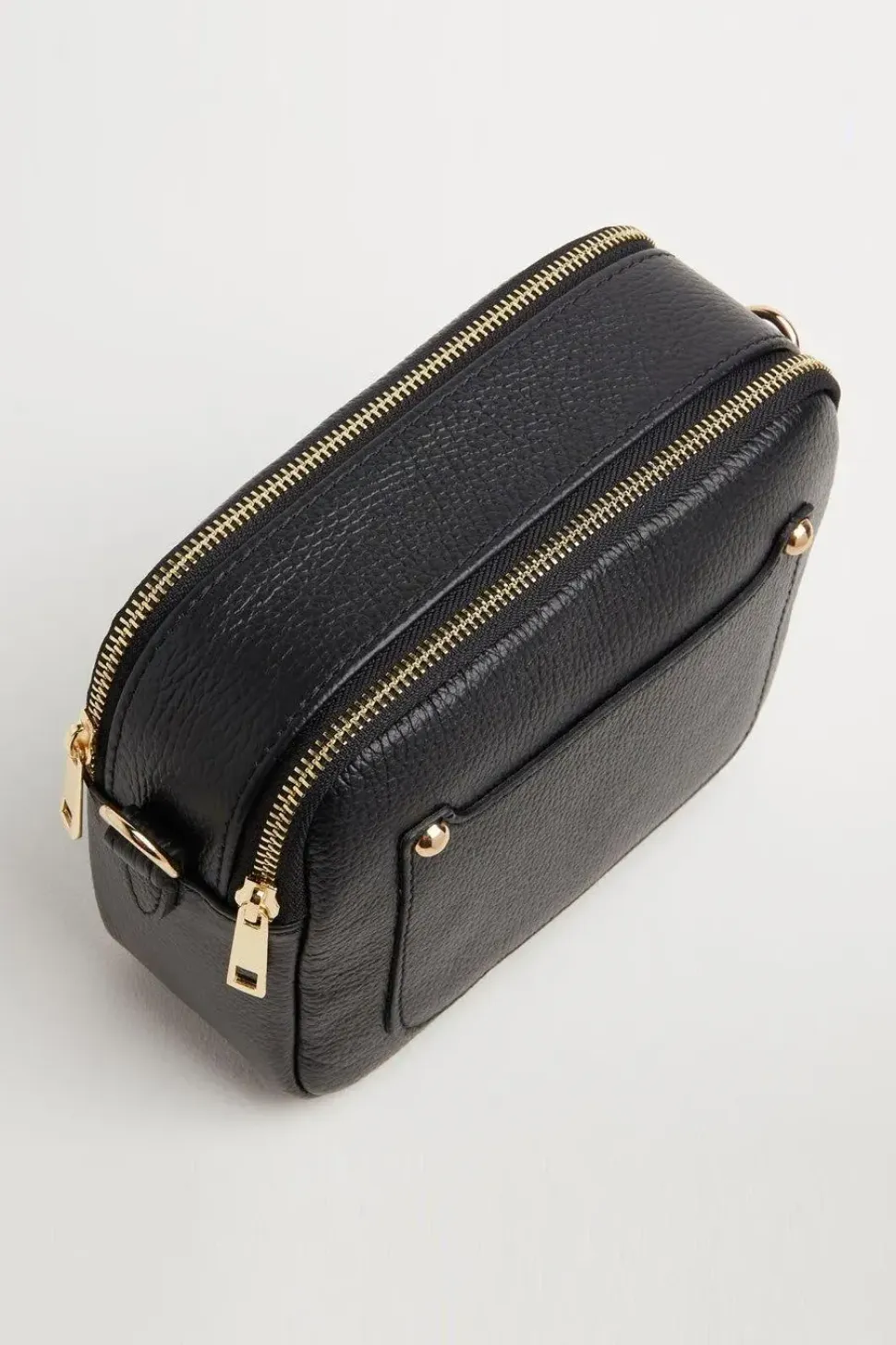 Crossbody Bag with Dark Leopard Strap