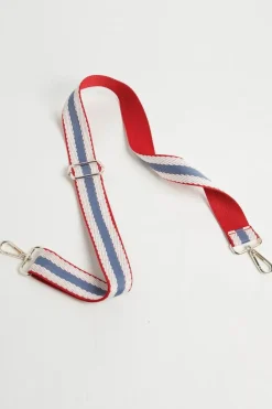 Crossbody Strap Nautical Stripes