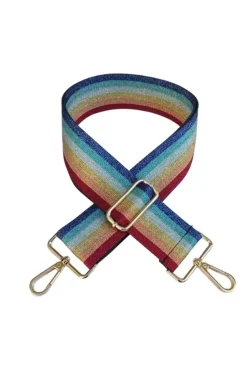 Crossbody Strap Rainbow Stripe