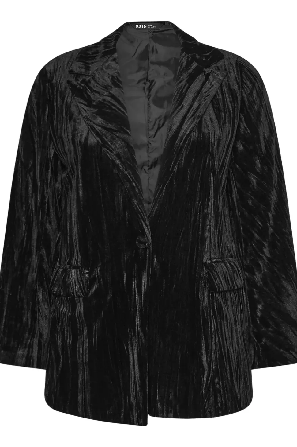 Crushed Velvet Blazer
