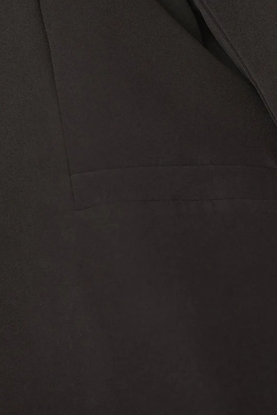 Curve Black Turn Back Cuff Blazer