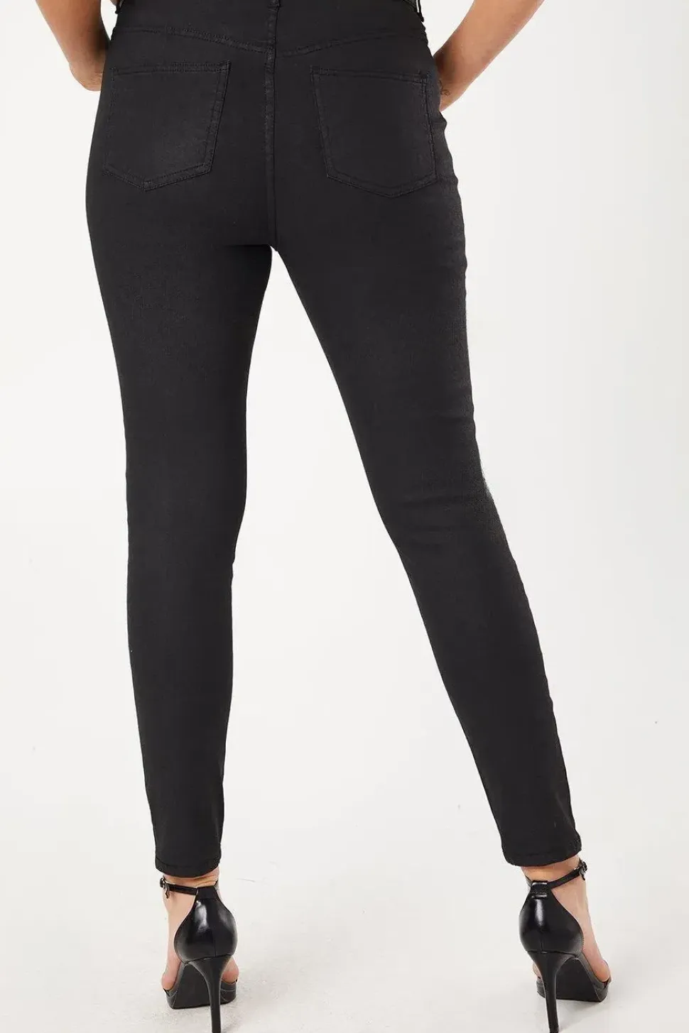 Curve Coated Skinny Jean
