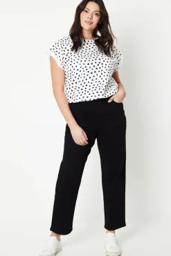 Curve High Rise Slim 7/8 Jeans