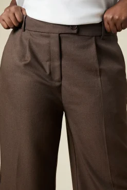 Curve High Waist Wide Leg Trouser