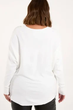 Curve Jumper With Silver Sparkle