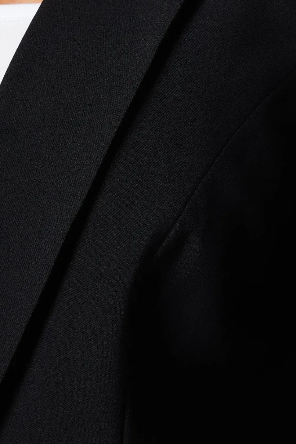 Curve Ruched Sleeve Blazer