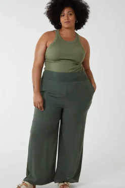 Curve Wide Leg Trousers