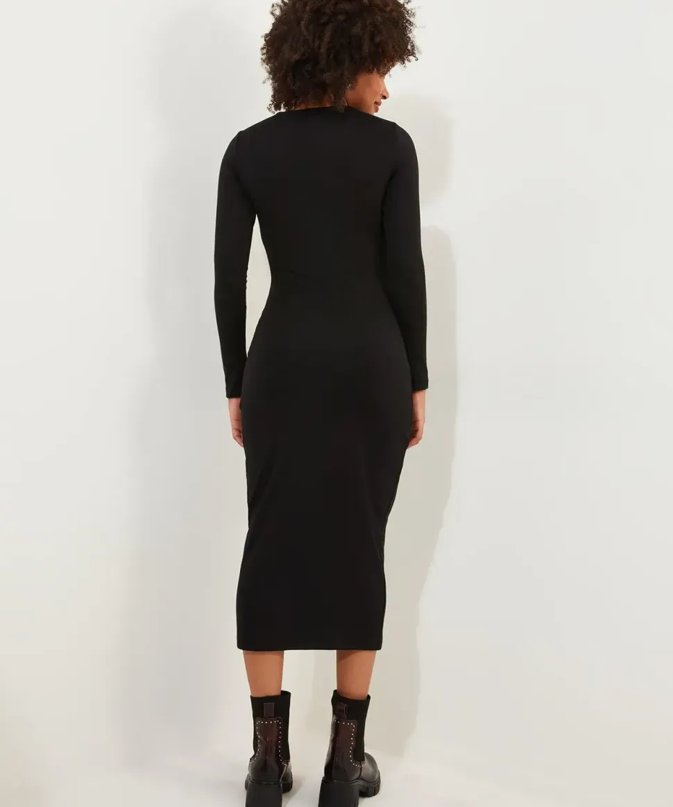 Cutout Jersey Bodycon Dress